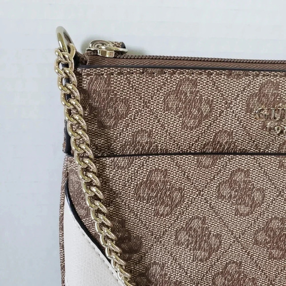 Guess Slater  Brown Mini Womans Crossbody Bag. - Picture 7 of 10